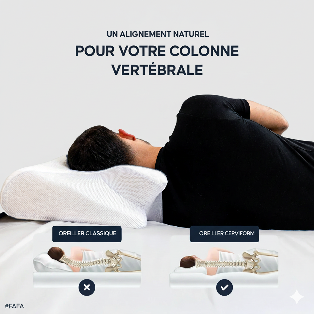 CerviForm™ Oreiller ergonomique