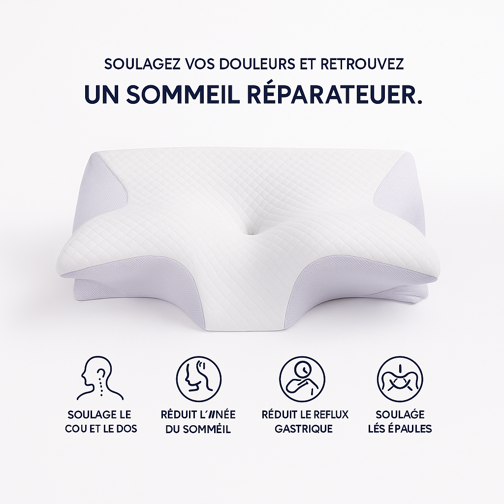 CerviForm™ Oreiller ergonomique